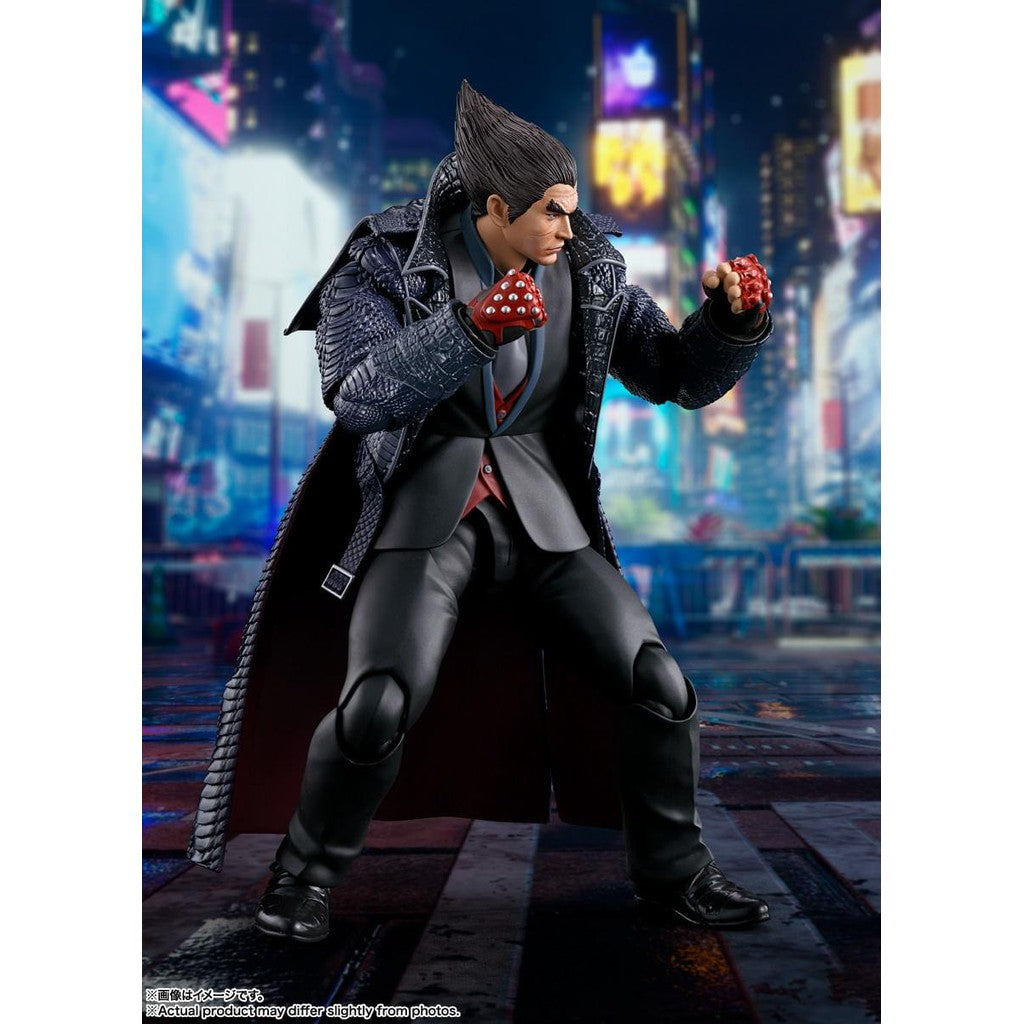 Figura Kazuya Mishima - Tekken 7 - S.H.Figuarts - Bandai