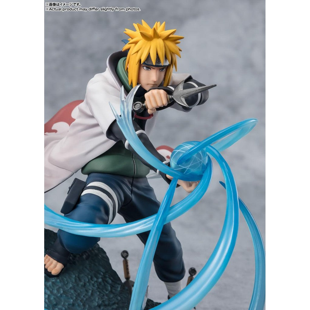 Estátua Minato Namikaze Rasengan - Naruto Shippuden - Figuarts Zero - Bandai