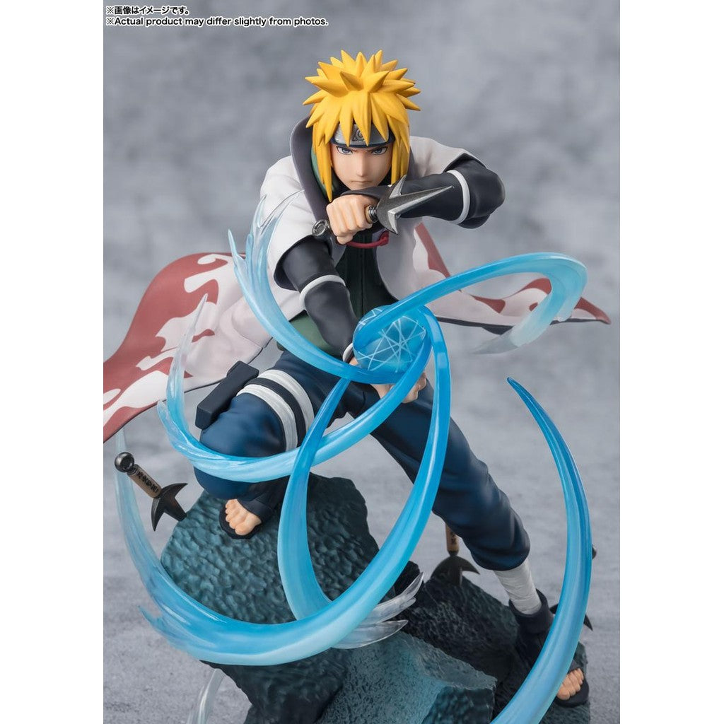 Estátua Minato Namikaze Rasengan - Naruto Shippuden - Figuarts Zero - Bandai