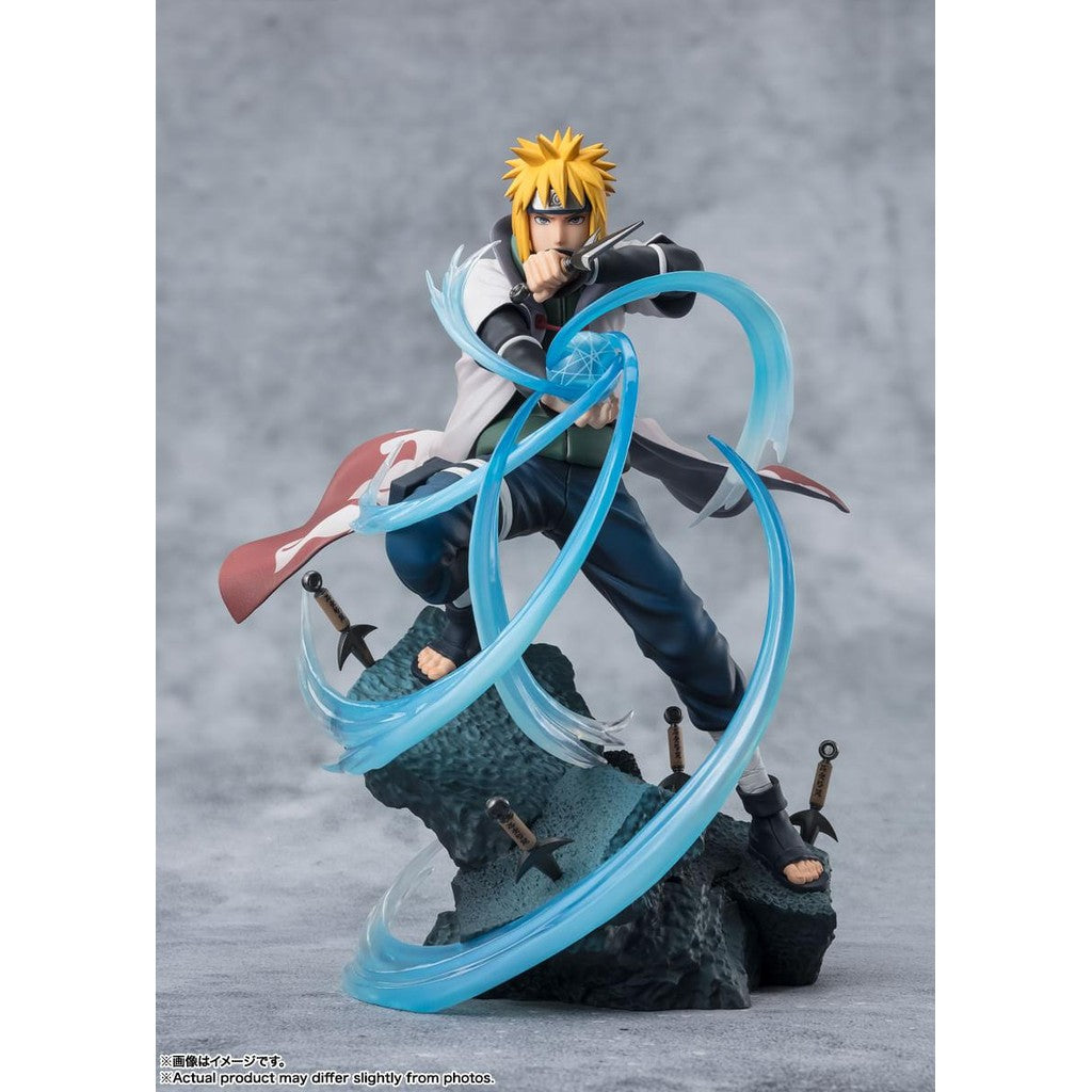 Estátua Minato Namikaze Rasengan - Naruto Shippuden - Figuarts Zero - Bandai