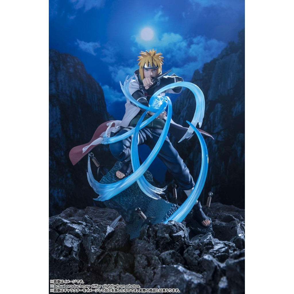 Estátua Minato Namikaze Rasengan - Naruto Shippuden - Figuarts Zero - Bandai