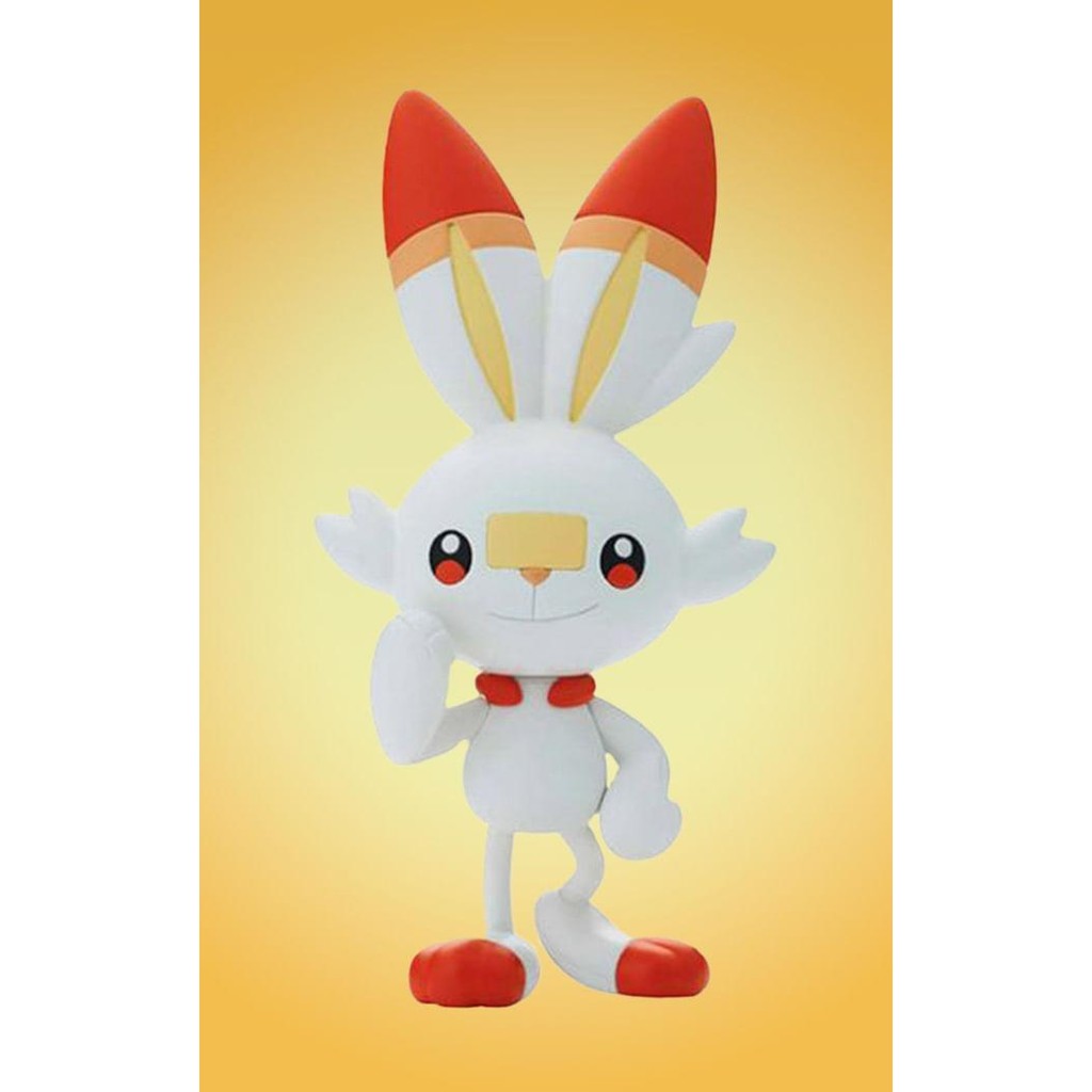 Model Kit Scorbunny - Quick Model Kit - Pokemon - Bandai