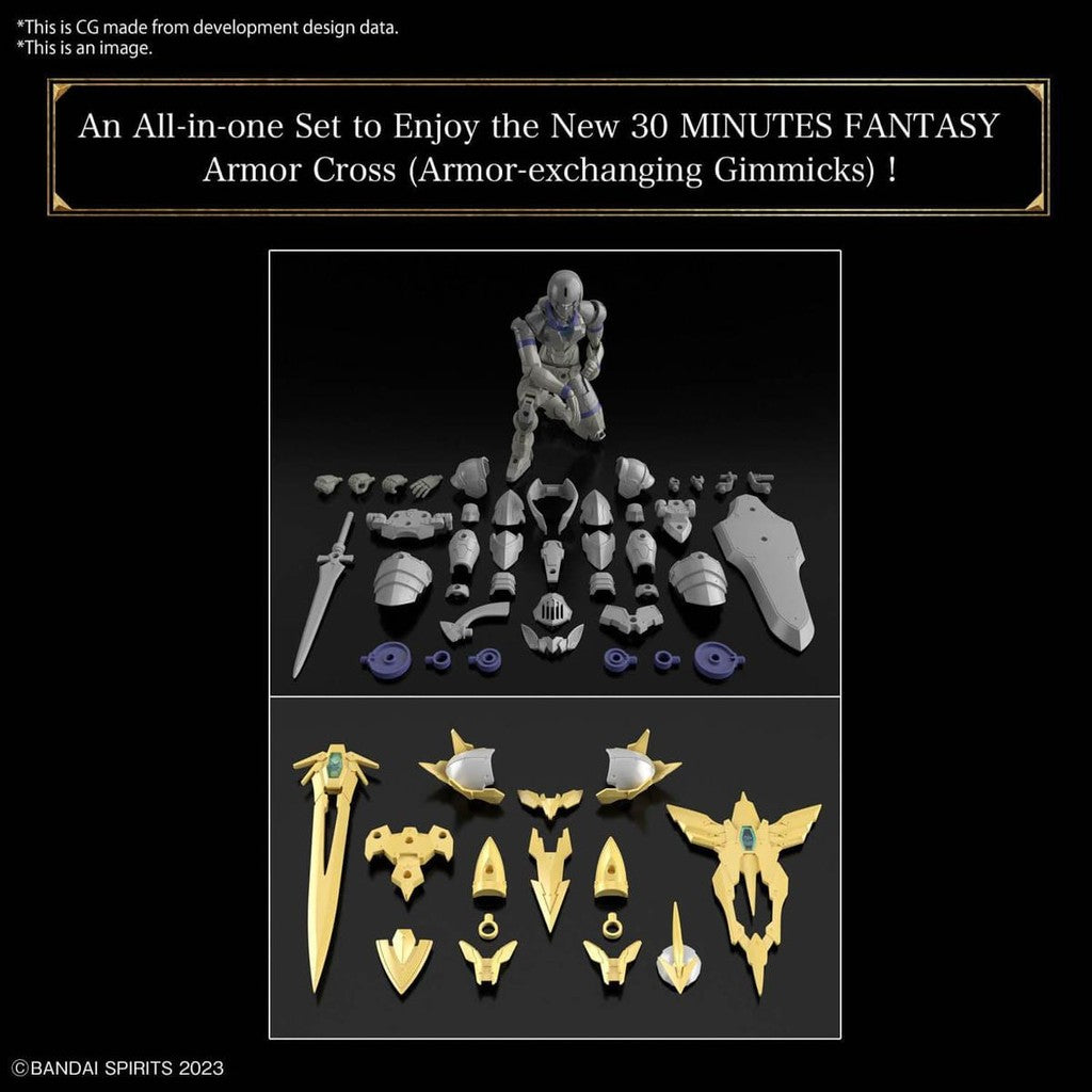 Class Up Armor Liber Holy Knight - 30 Minutes Fantasy - Plastic Model Kit - Bandai