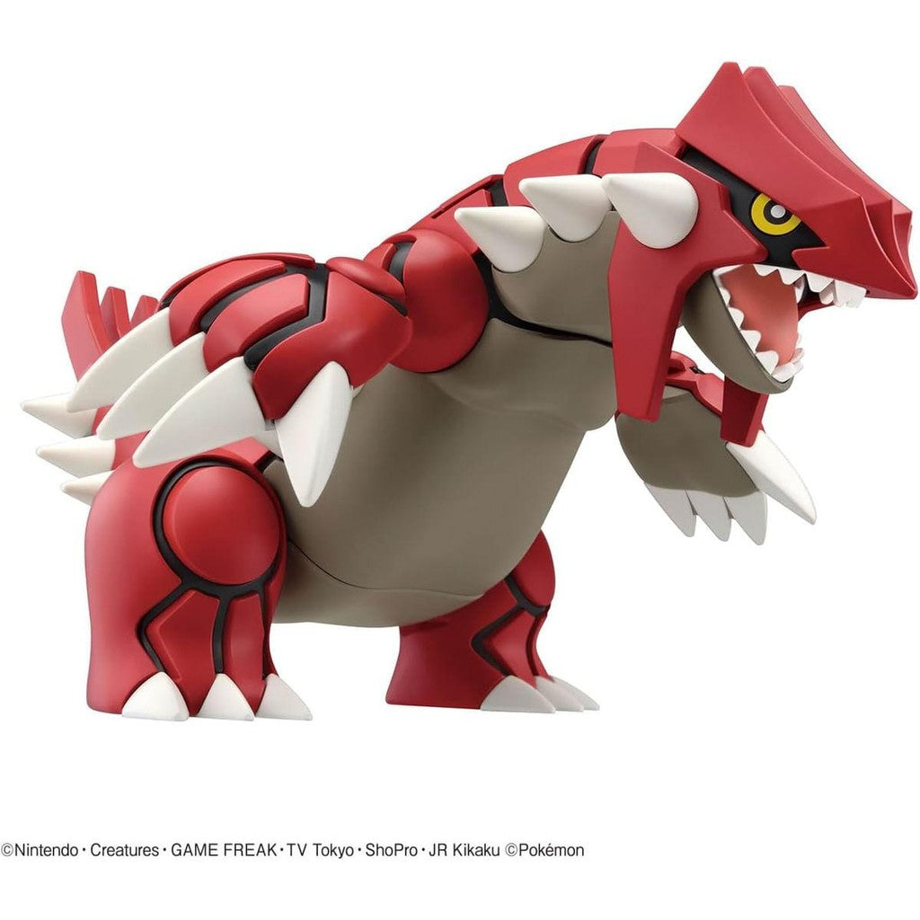 Groudon - Pokemon - Plastic Model Kit - Bandai