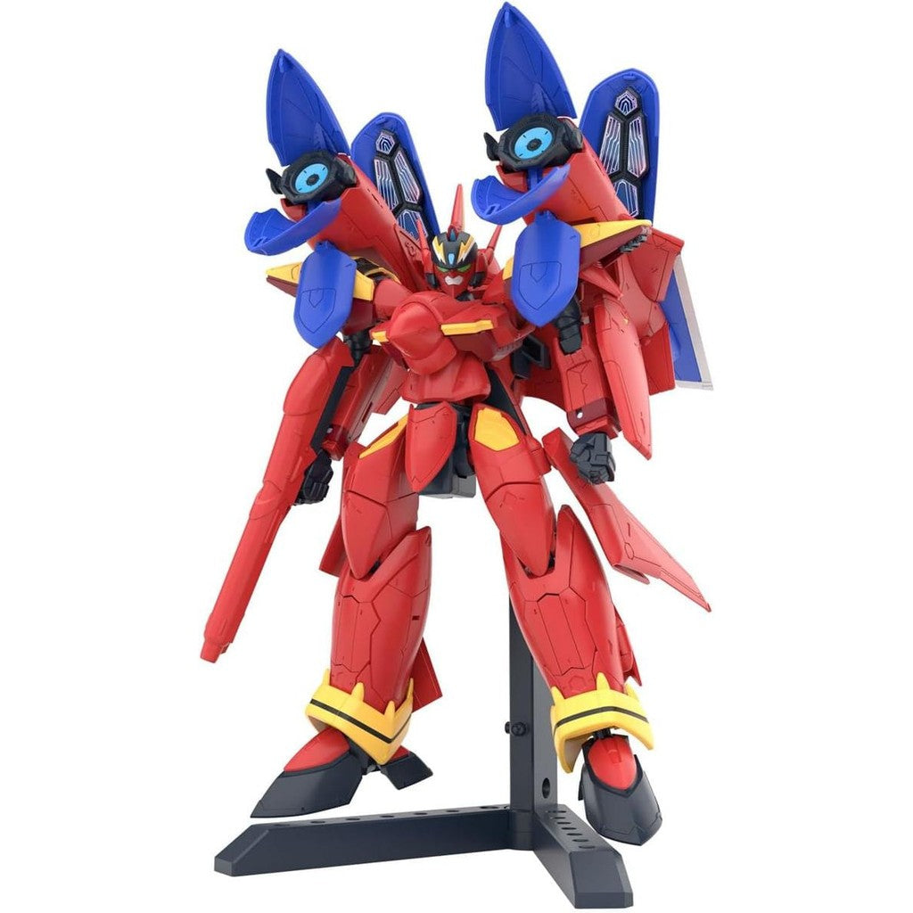 VF-19 Custom Fire Valkyrie With Sound Booster - Macross - HG 1/100 - Bandai
