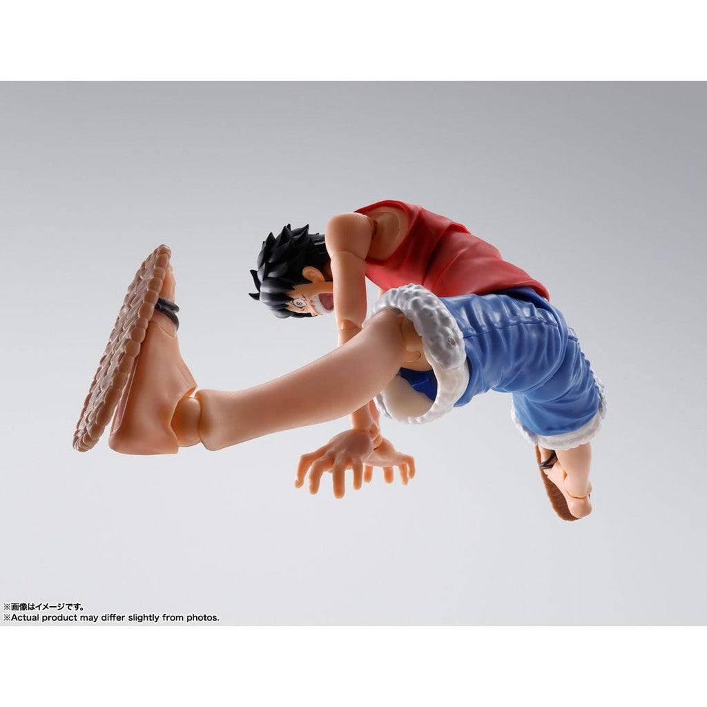 Figura Monkey D Luffy Romance Dawn - One Piece - S.H.Figuarts - Bandai