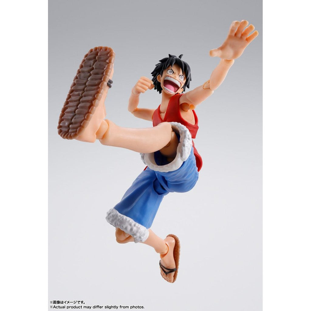Figura Monkey D Luffy Romance Dawn - One Piece - S.H.Figuarts - Bandai