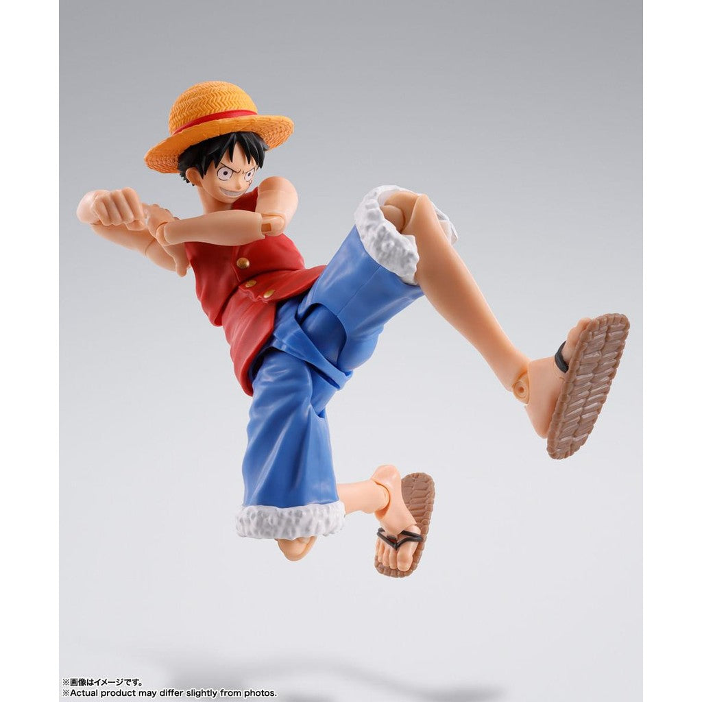 Figura Monkey D Luffy Romance Dawn - One Piece - S.H.Figuarts - Bandai