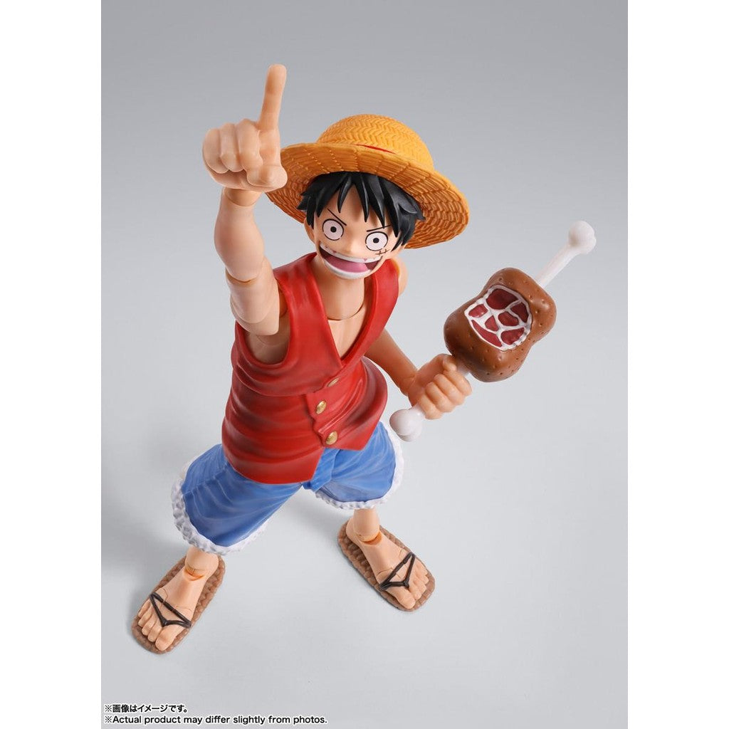 Figura Monkey D Luffy Romance Dawn - One Piece - S.H.Figuarts - Bandai