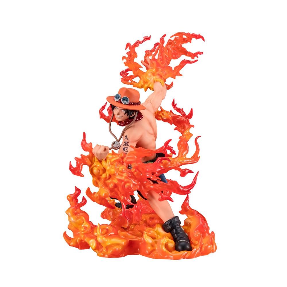 Estátua Portgas D Ace Bounty Rush 5th Anniversary - One Piece - Figuarts Zero - Bandai