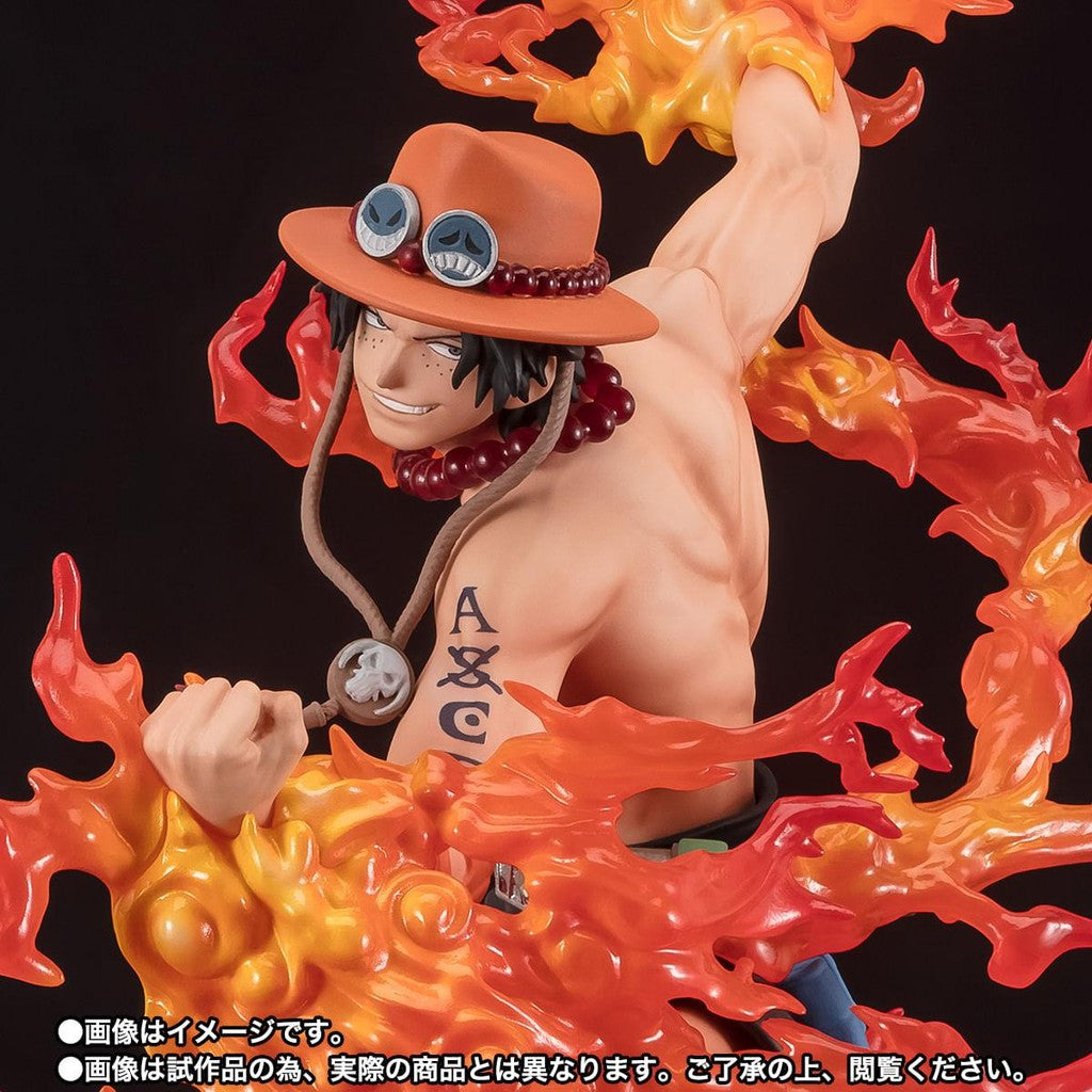 Estátua Portgas D Ace Bounty Rush 5th Anniversary - One Piece - Figuarts Zero - Bandai