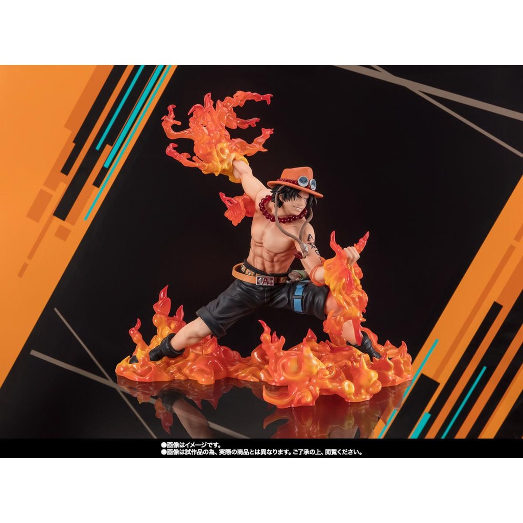 Estátua Portgas D Ace Bounty Rush 5th Anniversary - One Piece - Figuarts Zero - Bandai
