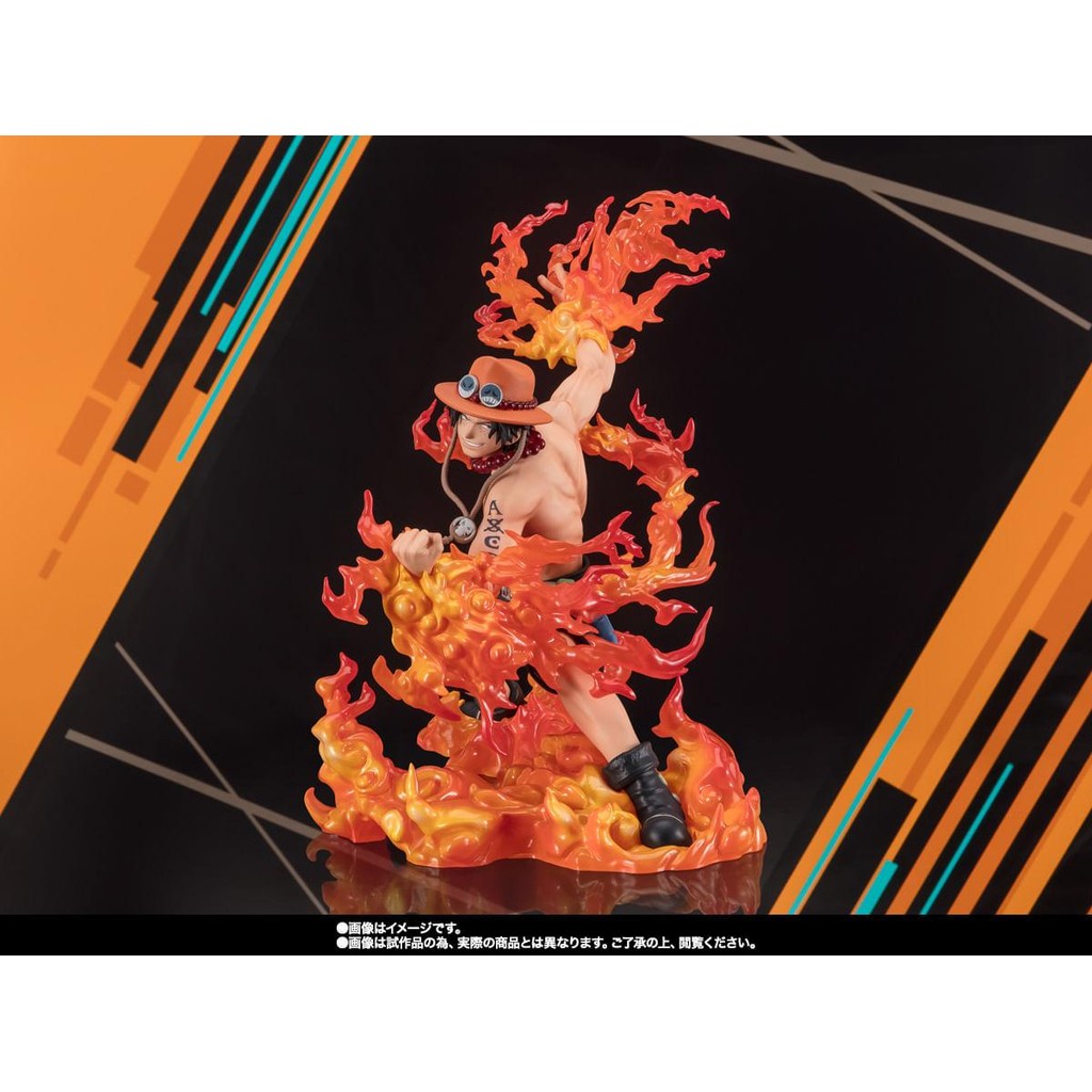 Estátua Portgas D Ace Bounty Rush 5th Anniversary - One Piece - Figuarts Zero - Bandai