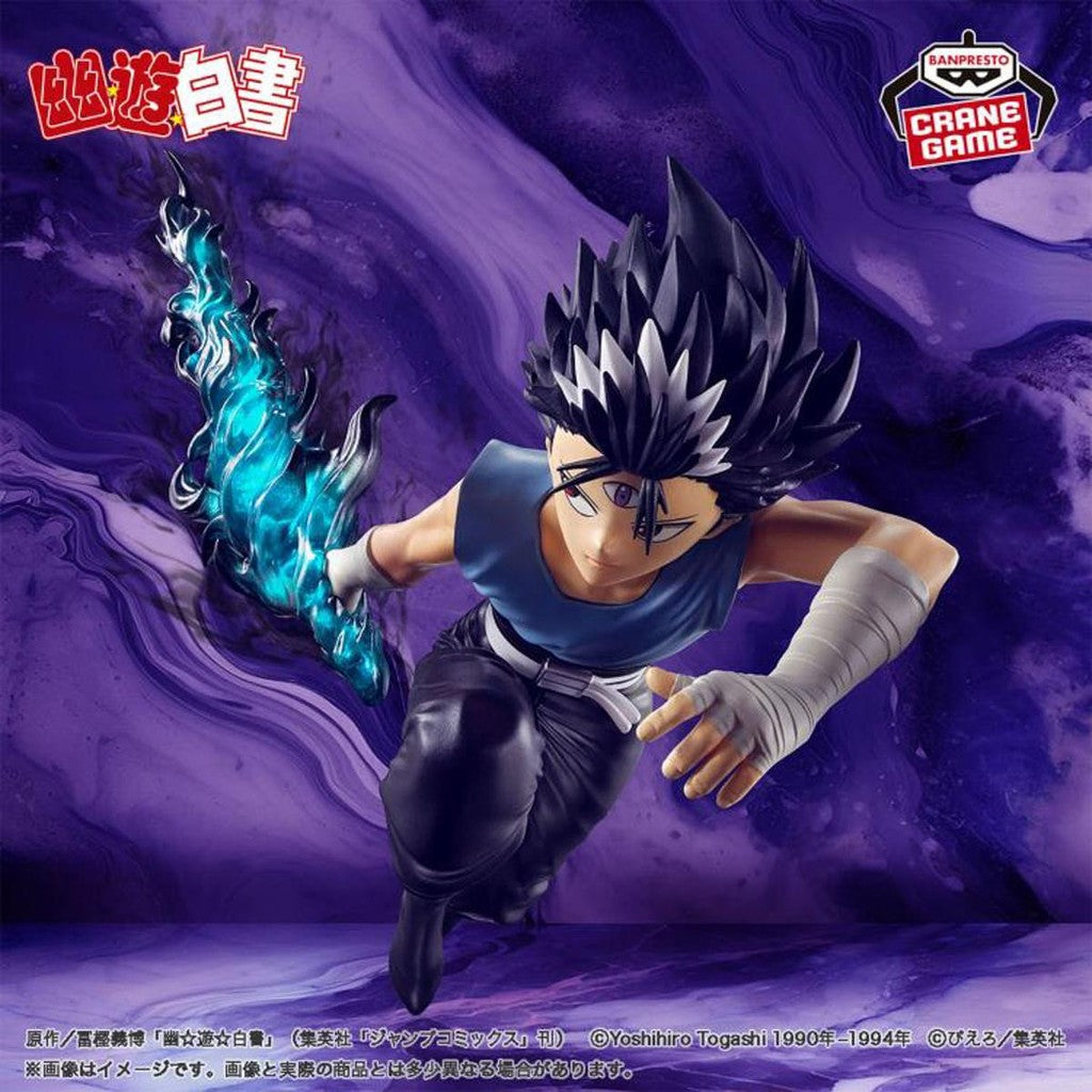 Estátua Hiei - Yu Yu Hakusho - Ankoku Bujutsukai - Banpresto - Bandai