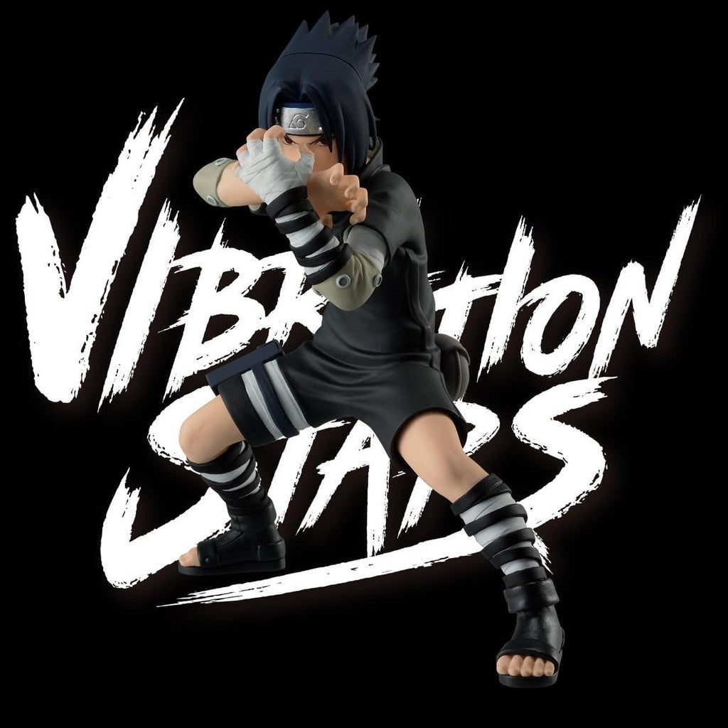 Estátua Uchiha Sasuke III - Naruto - Vibration Stars - Banpresto - Bandai