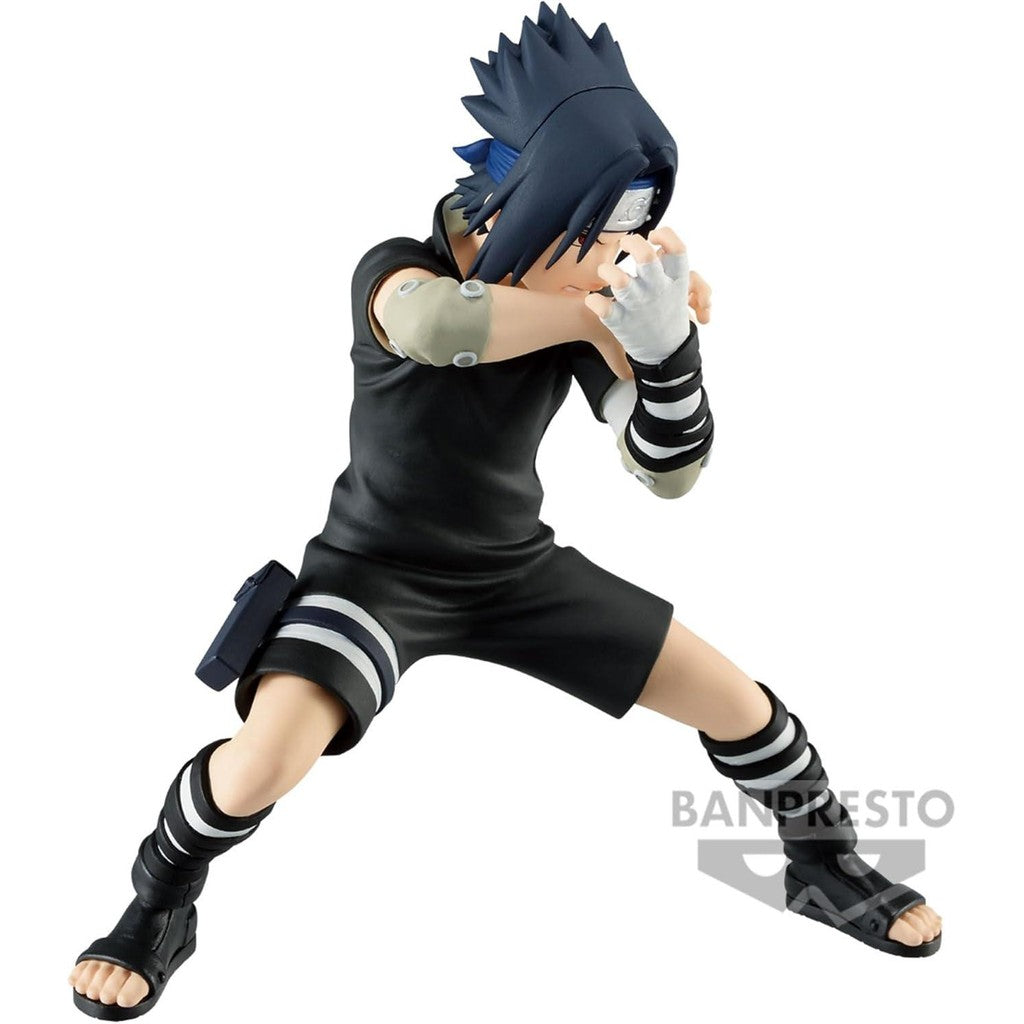 Estátua Uchiha Sasuke III - Naruto - Vibration Stars - Banpresto - Bandai