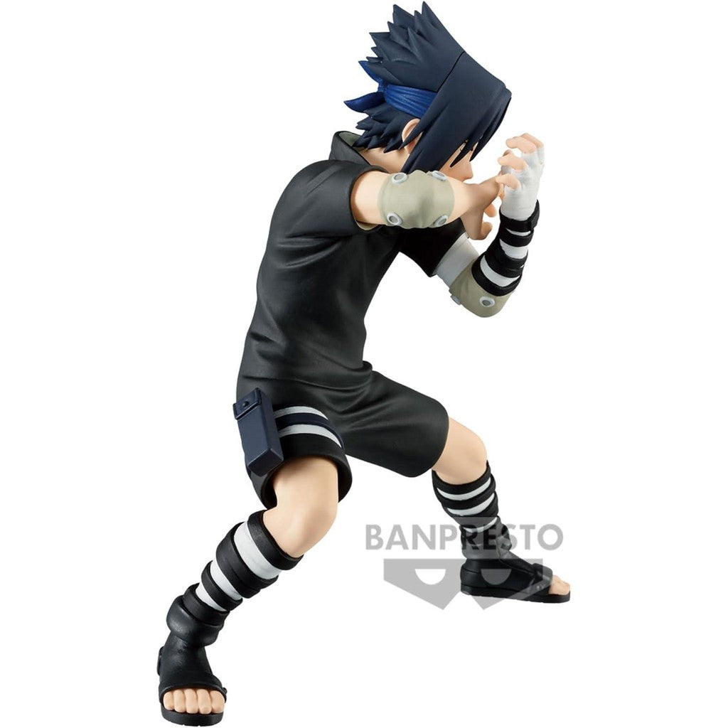 Estátua Uchiha Sasuke III - Naruto - Vibration Stars - Banpresto - Bandai