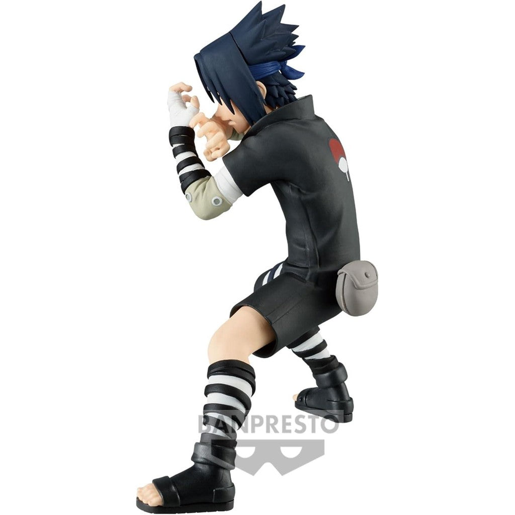 Estátua Uchiha Sasuke III - Naruto - Vibration Stars - Banpresto - Bandai