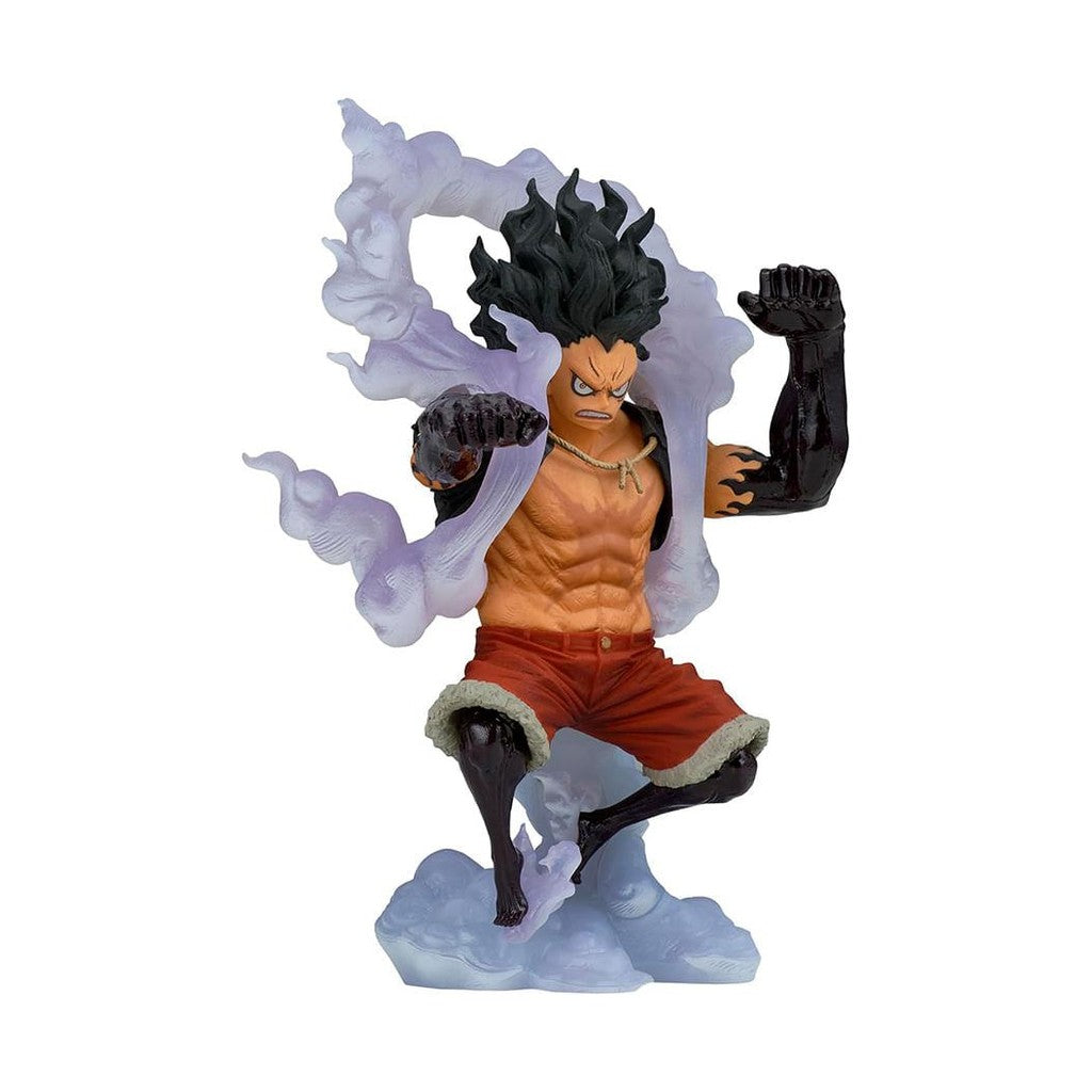 Estátua Monkey D. Luffy Gear 4 Ver B - One Piece - King of Artist - Banpresto - Bandai