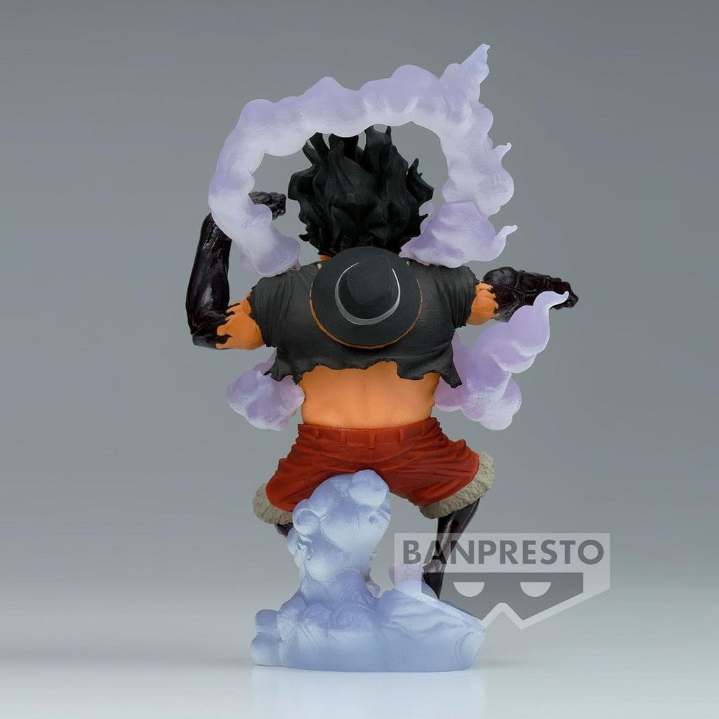 Estátua Monkey D. Luffy Gear 4 Ver B - One Piece - King of Artist - Banpresto - Bandai