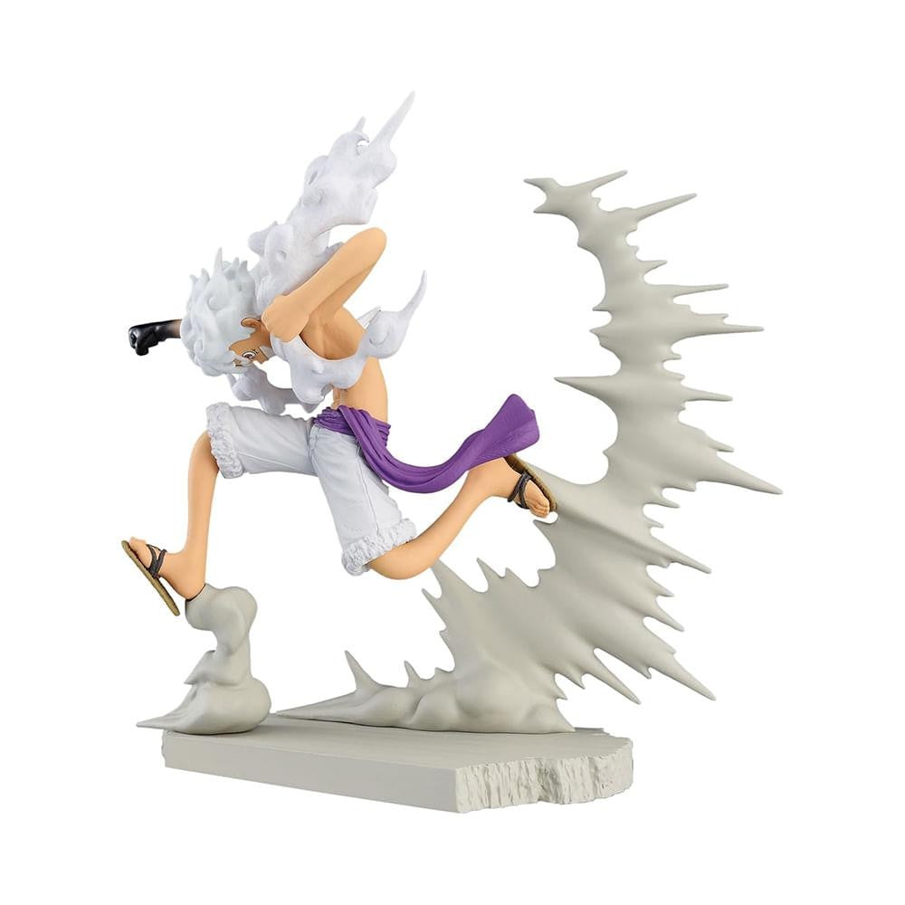 Estátua Monkey D. Luffy Gear 5 - One Piece - Senkozekkei - Banpresto - Bandai