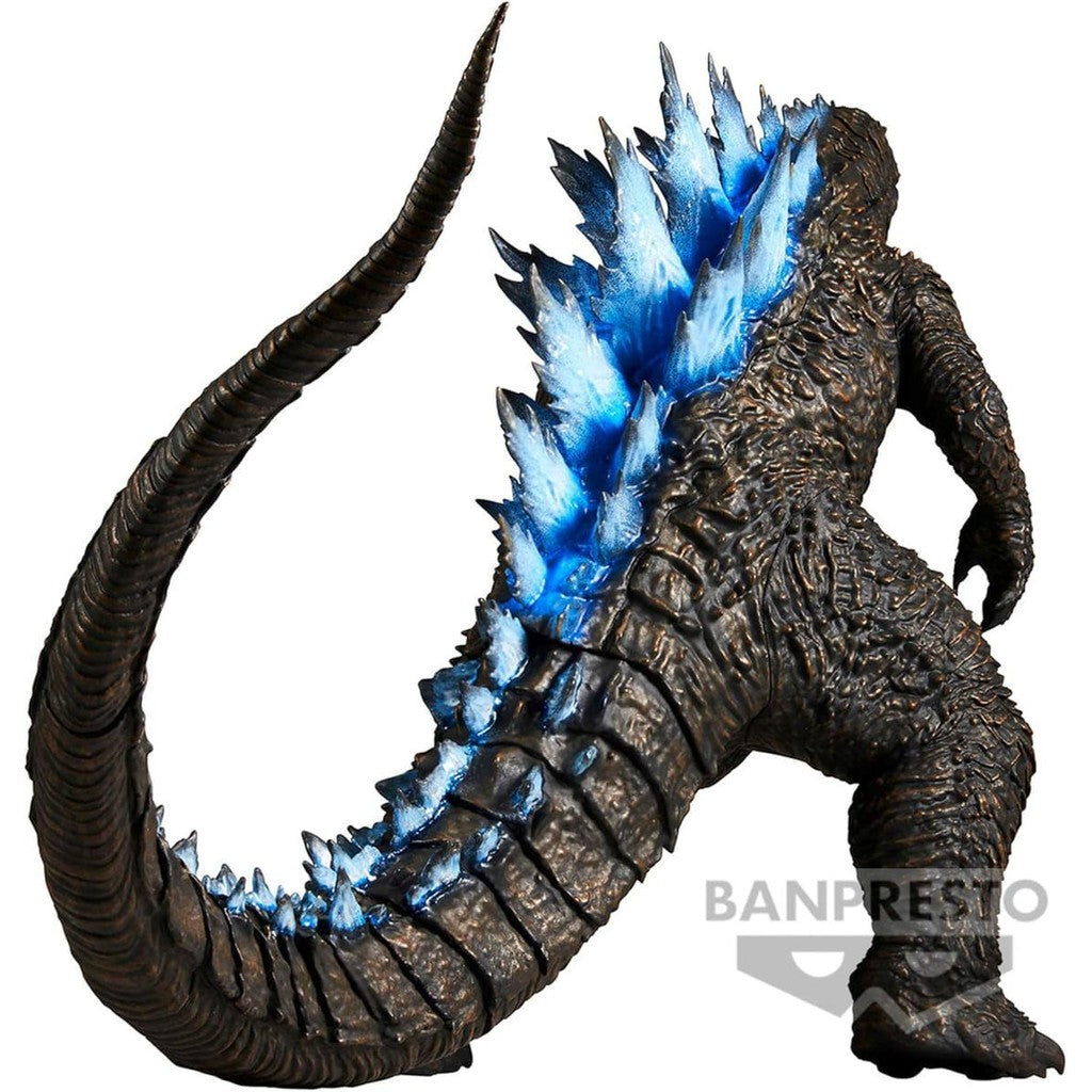 Estátua Godzilla - GodzillaxKong The New Empire - Monsters Roar Attack - Banpresto - Bandai