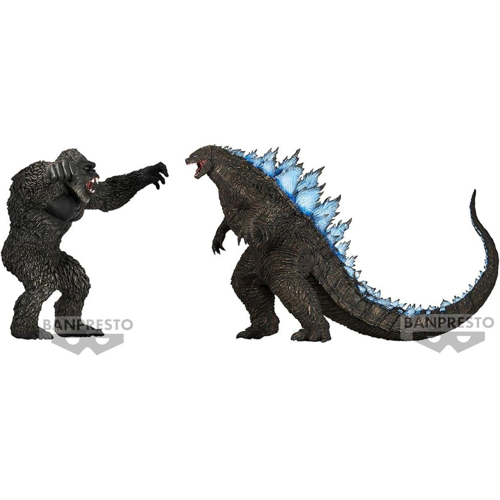 Estátua Godzilla - GodzillaxKong The New Empire - Monsters Roar Attack - Banpresto - Bandai