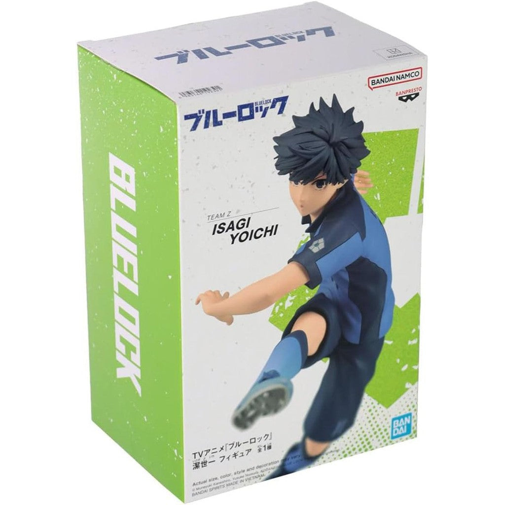 Estátua Yoichi Isagi - Blue Lock - Akakening Ver - Banpresto - Bandai