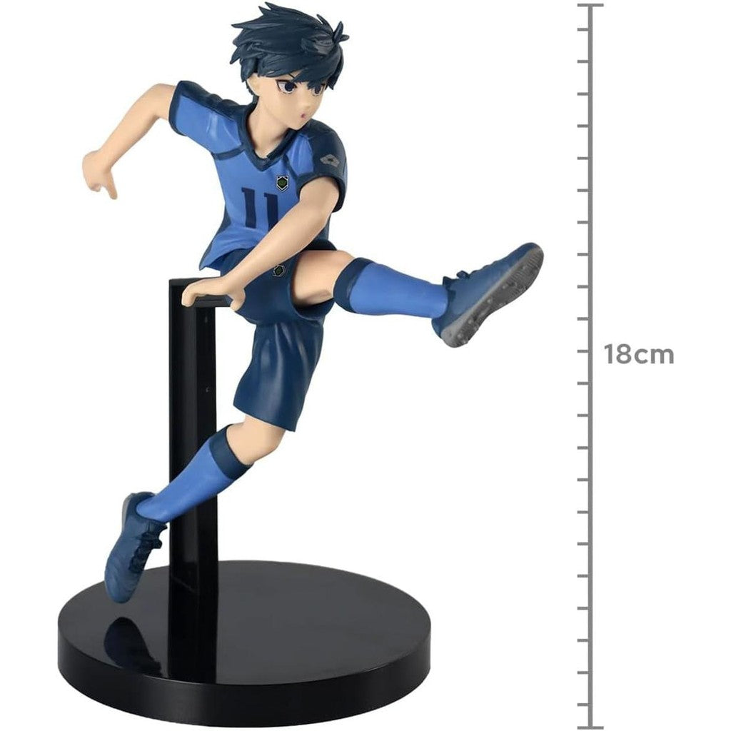 Estátua Yoichi Isagi - Blue Lock - Akakening Ver - Banpresto - Bandai