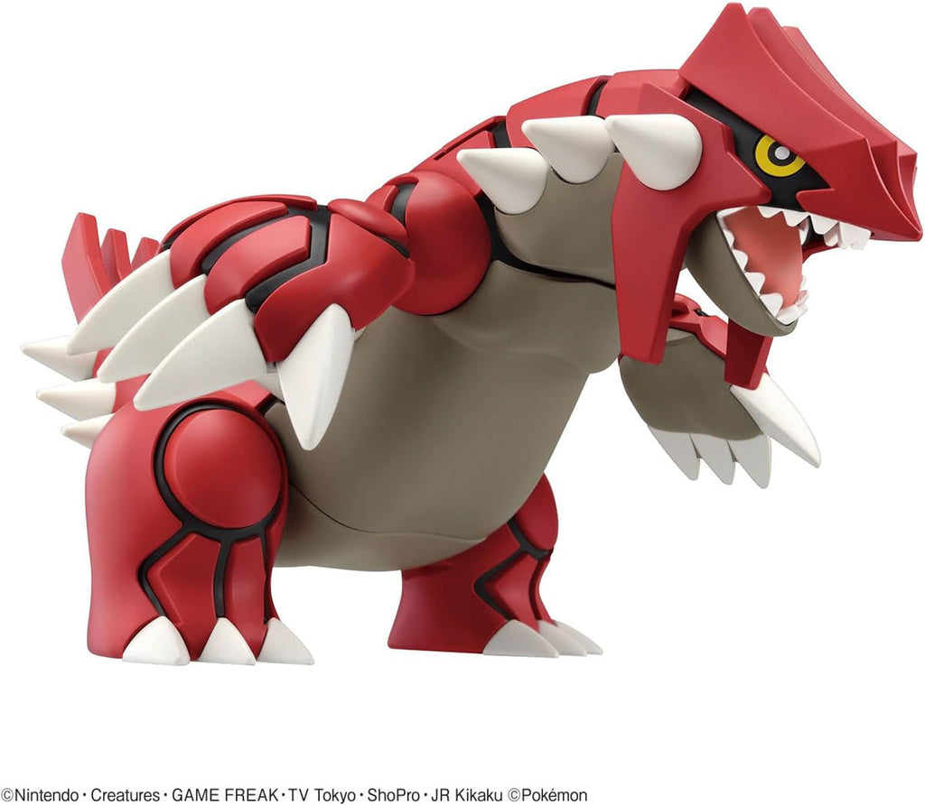 Groudon - Pokemon - Plastic Model Kit - Bandai