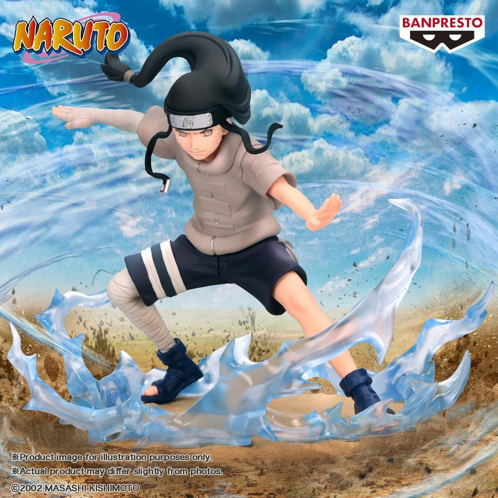 Estátua Hyuga Neji - Naruto - Memorable Saga - Banpresto - Bandai