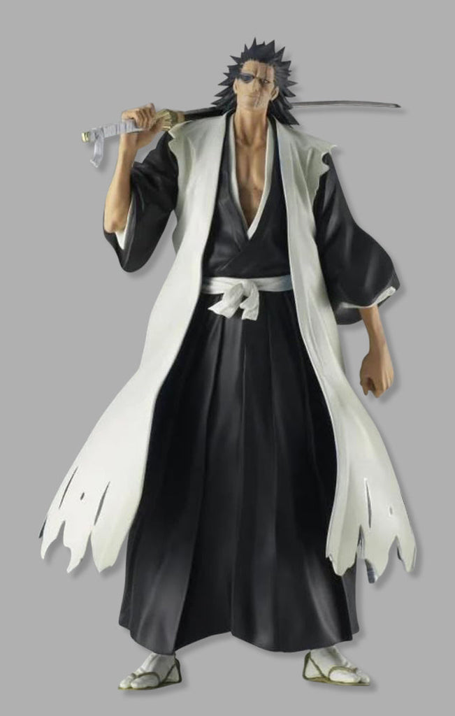 Estátua Kenpachi Zaraki - Bleach - Solid and Souls - BANPRESTO - BANDAI