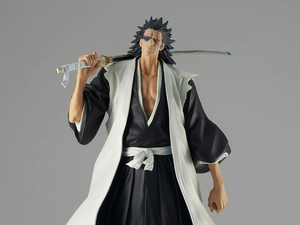 Estátua Kenpachi Zaraki - Bleach - Solid and Souls - BANPRESTO - BANDAI