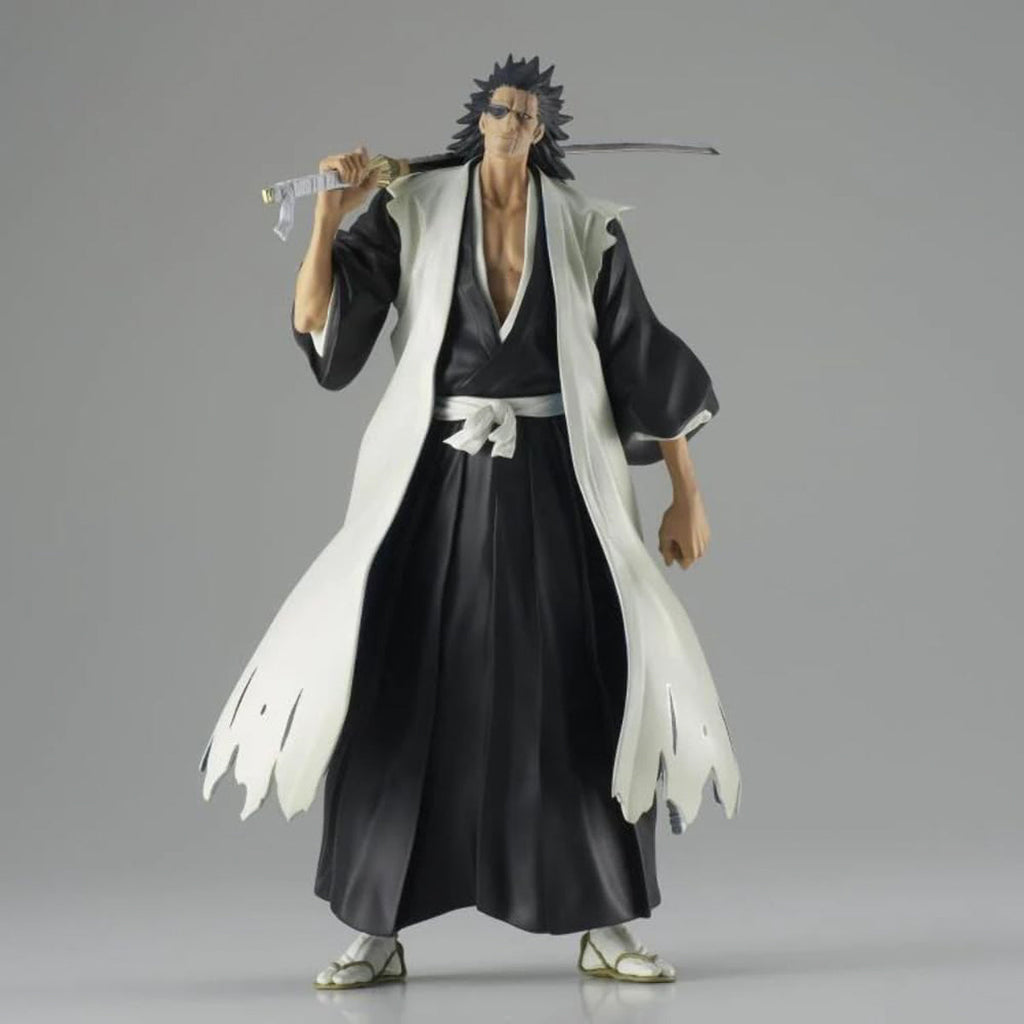 Estátua Kenpachi Zaraki - Bleach - Solid and Souls - BANPRESTO - BANDAI