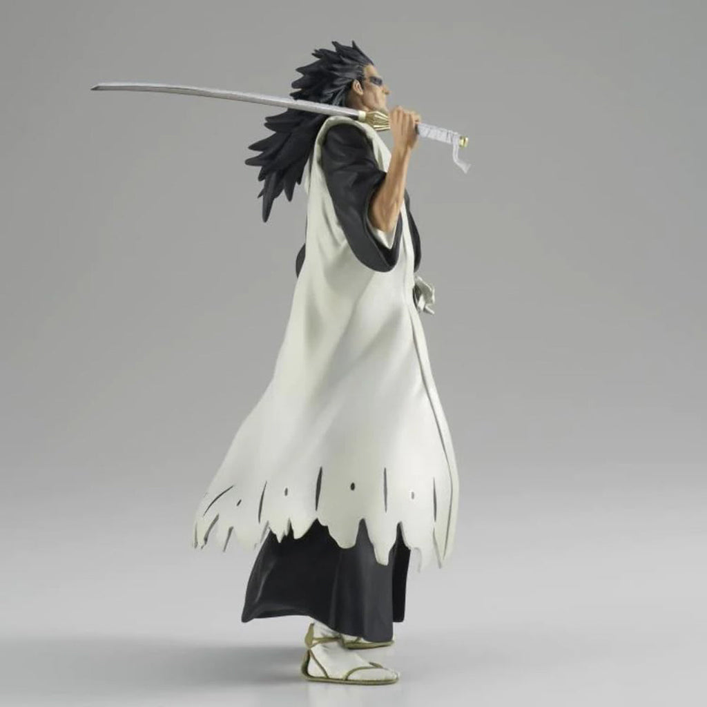 Estátua Kenpachi Zaraki - Bleach - Solid and Souls - BANPRESTO - BANDAI