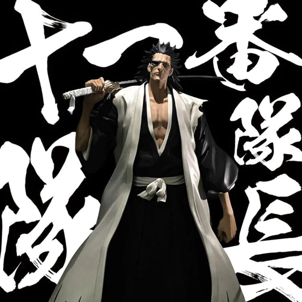 Estátua Kenpachi Zaraki - Bleach - Solid and Souls - BANPRESTO - BANDAI