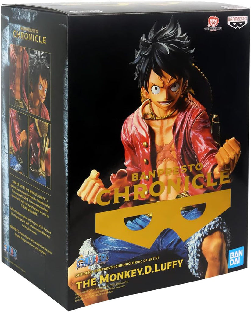 Estátua Monkey D. Luffy - One Piece - Chronicle King of Artist - BANPRESTO - BANDAI