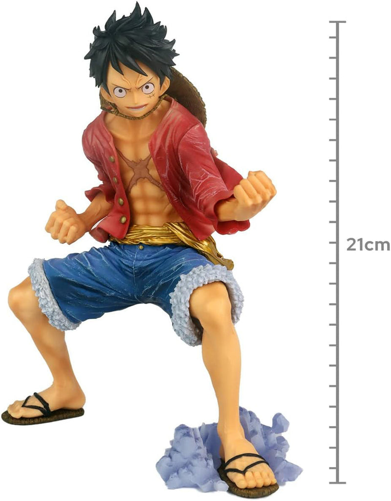 Estátua Monkey D. Luffy - One Piece - Chronicle King of Artist - BANPRESTO - BANDAI