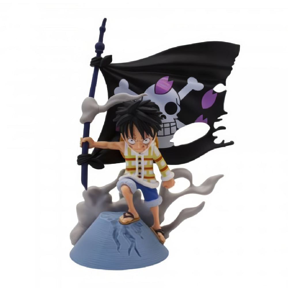 Estátua Monkey D. Luffy - One Piece - WCF Log Stories - Banpresto - Bandai
