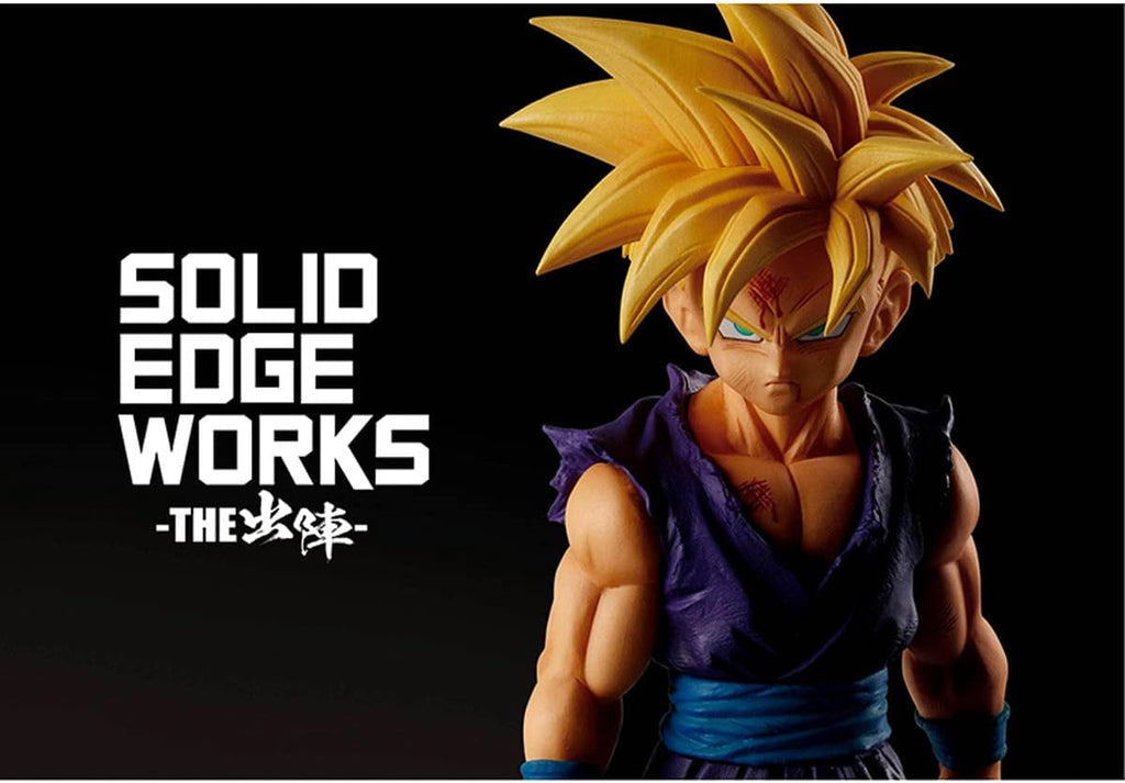 Estátua Son Gohan Super Saiyan Vol 5 - Dragon Ball Z - Solid Edge Works - BANPRESTO - BANDAI