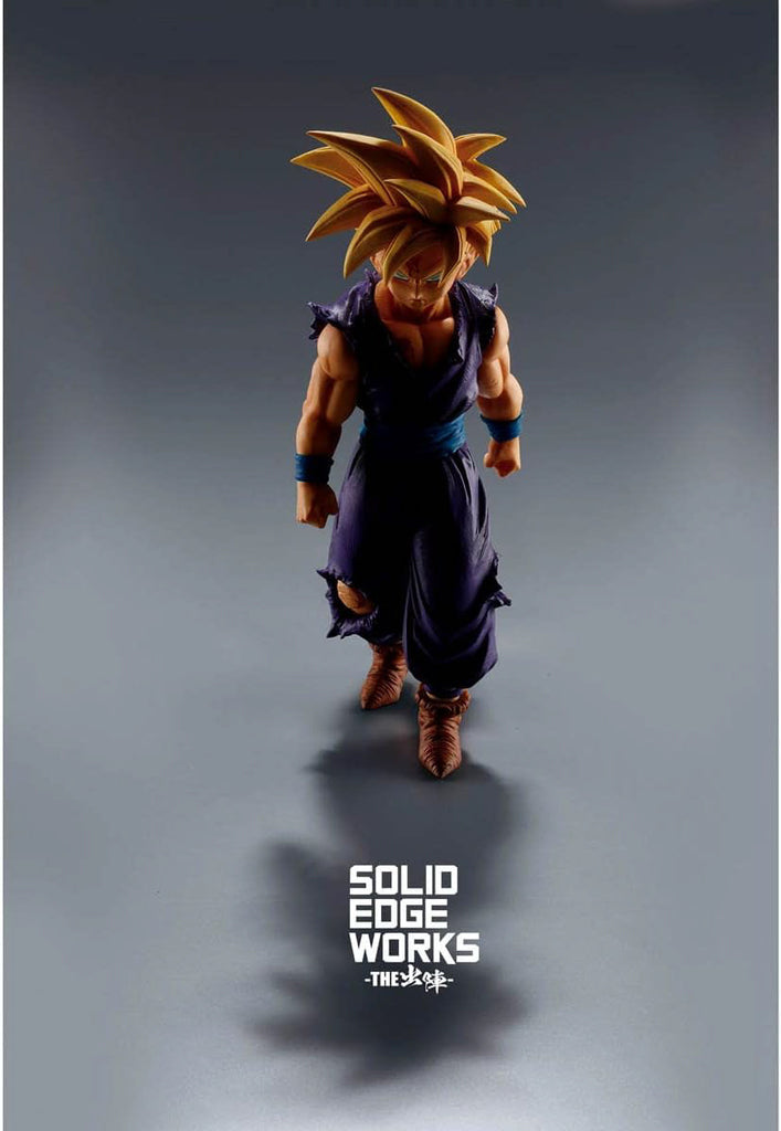 Estátua Son Gohan Super Saiyan Vol 5 - Dragon Ball Z - Solid Edge Works - BANPRESTO - BANDAI