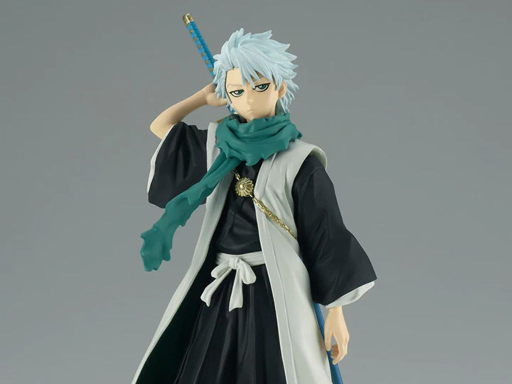 Estátua Toshiro Hitsugaya - Bleach - Solid and Souls - BANPRESTO - BANDAI
