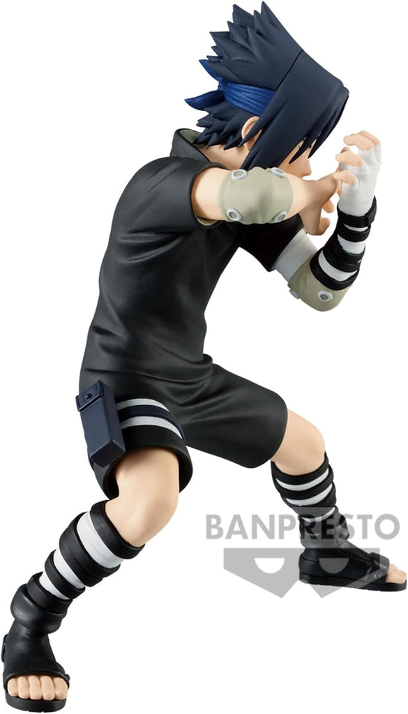 Estátua Uchiha Sasuke III - Naruto - Vibration Stars - Banpresto - Bandai