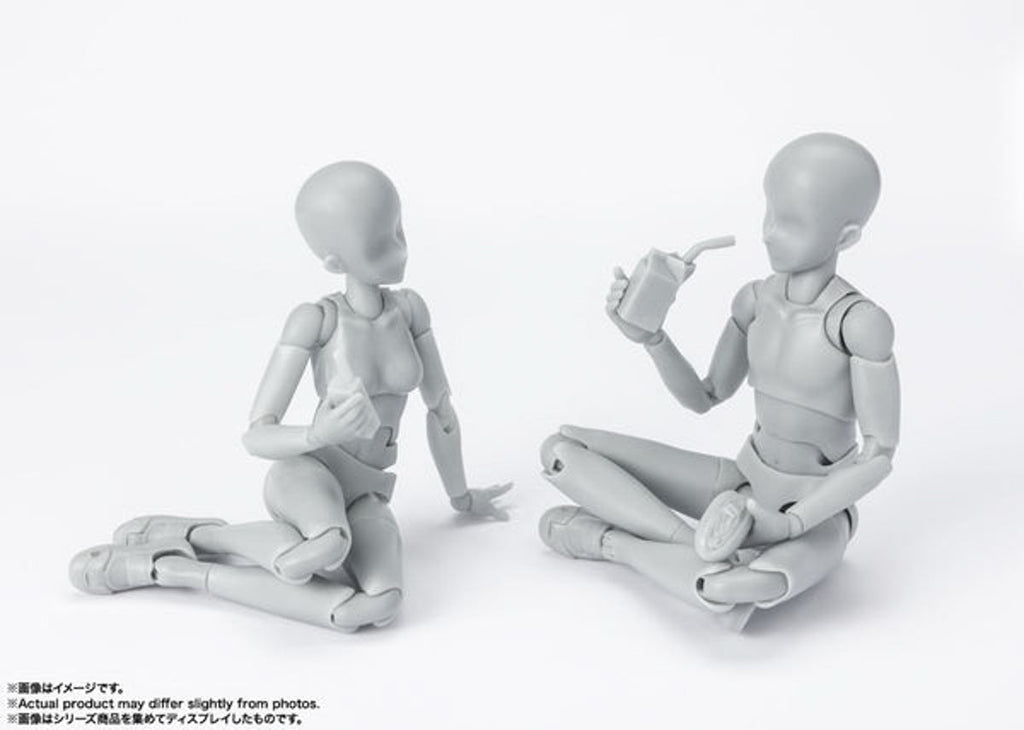 Figura Body Chan School Life Edition DX Set Gray Collor Ver - S.H.Figuarts - Bandai