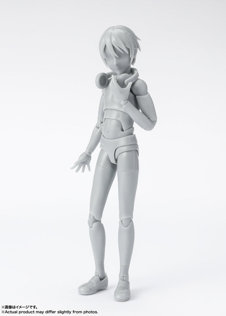 Figura Body Kun School Life Edition DX Set Gray Collor Ver - S.H.Figuarts - Bandai