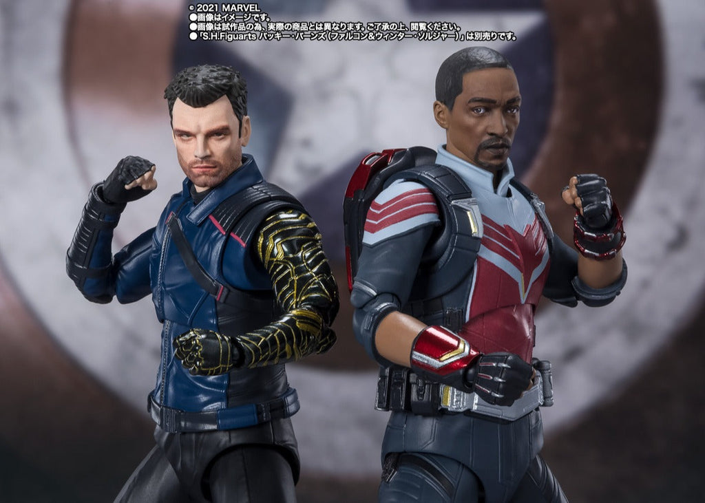Figura Falcon - The Falcon and the Winter Soldier - S.H.Figuarts - Bandai