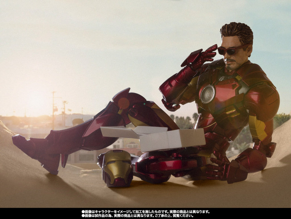 Figura Homem de Ferro MK4 15TH Anniversary Ver - Marvel - S.H.Figuarts - Bandai