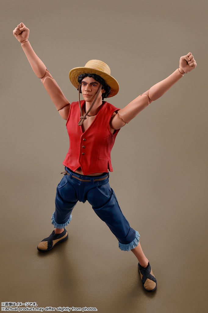 Figura Monkey D. Luffy - Netflix Serie One Piece - S.H.Figuarts - Bandai