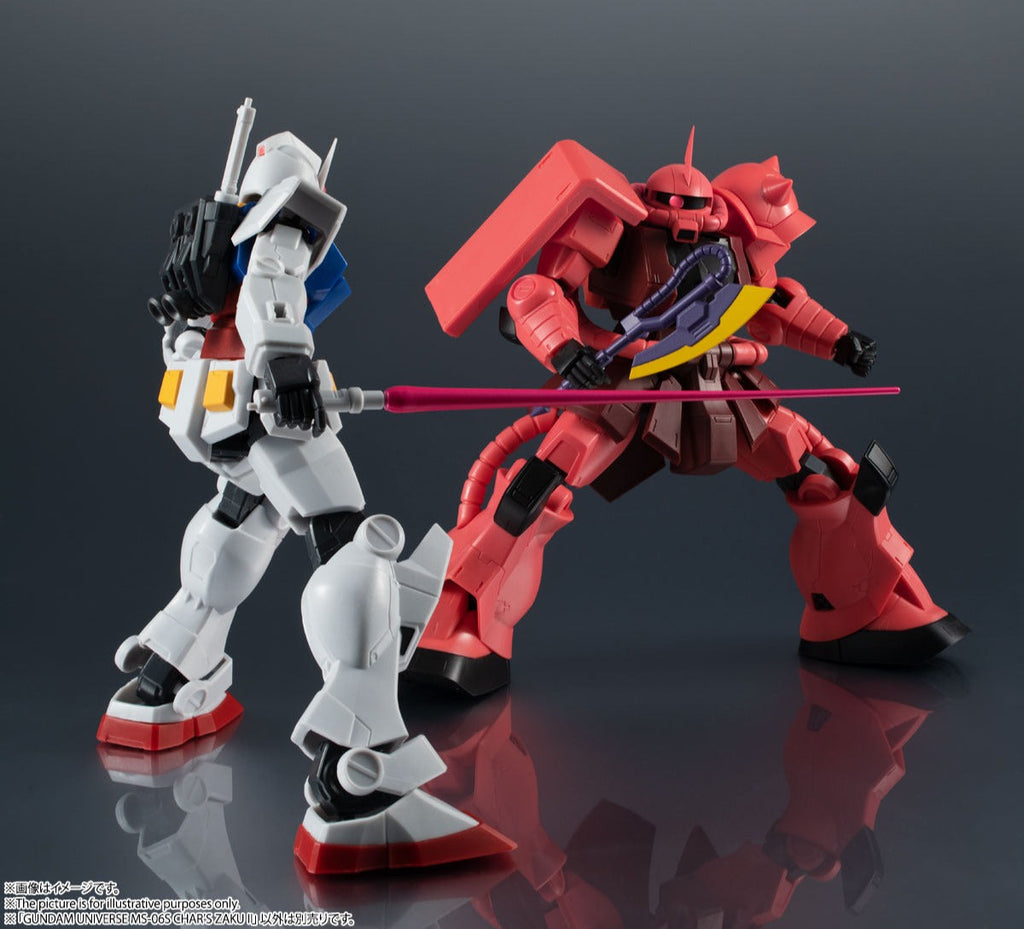 Figura MS-06S Char's Zaku - Gundam 0079 - Gundam Universe - Bandai