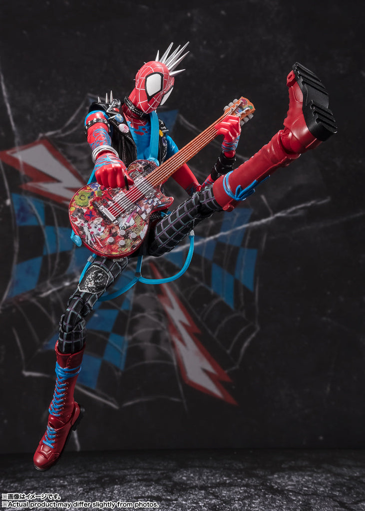 Figura Spider-Punk - Spider-man Across The Spider-Verse - S.H.Figuarts - Bandai